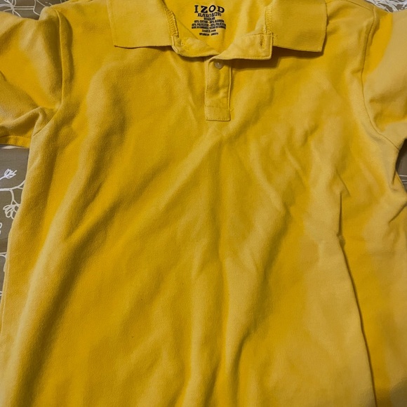 Izod yellow nice shirt for boys - Picture 1 of 3